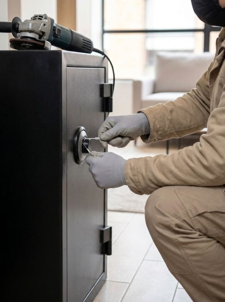 Cerrajero profesional apertura de caja fuerte en Chapinero